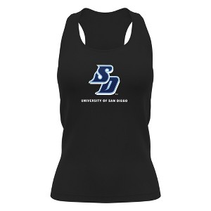 Women's University of San Diego Adult Sport Tank Top Primary Logo - 1 of 4