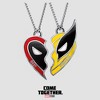 Women's Marvel: Deadpool & Wolverine Best Friends Necklace Poster Racerback Tank Top - image 2 of 4