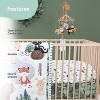 The Peanutshell Woodland Camo Crib Bedding Set and Mobile - 4 Piece Set - 4 of 4