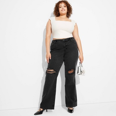 Women's Low-Rise Bootcut Jeans - Wild Fable™