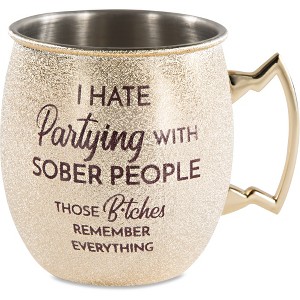 Pavilion Gift Company - Partying - 20 oz Stainless Steel Moscow Mule - Drinkware - 1 of 4