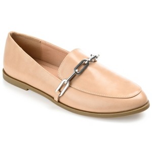 Journee Collection Womens Madison Slip On Round Toe Loafer Flats - 1 of 4