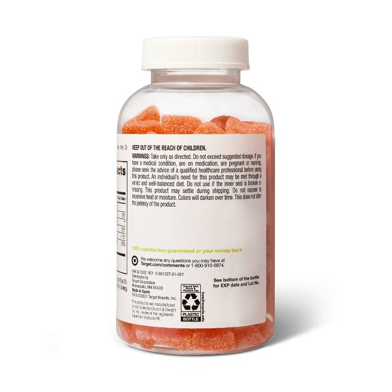 Vitamin C Gummies - Orange - 150ct - up &#38; up&#8482;, 3 of 5