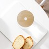 Unique Bargains Convenient Silicone Seal Cup Cover Wood Tone 1 Pc - 4 of 4