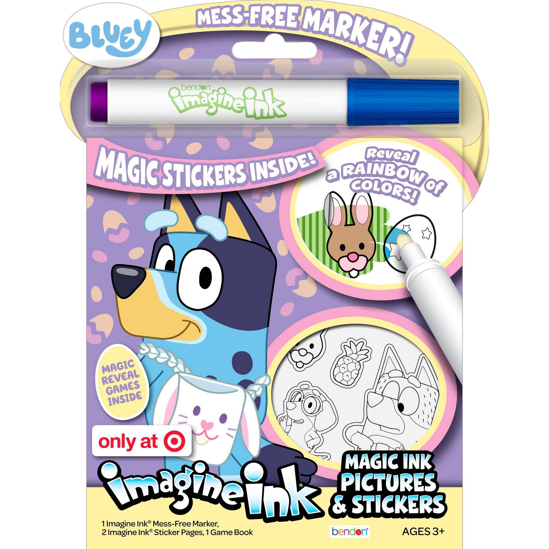 Bluey Easter Imagine Ink Sticker Book