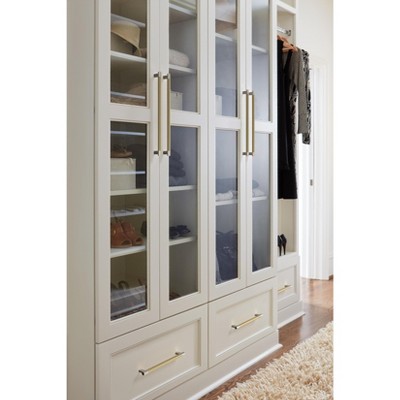Polished Nickel and Golden Champagne Modern Appliance Pull