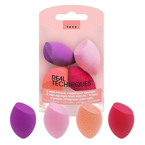 Real Mini Miracle Complexion Sponges - 4pk : Target