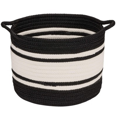 Colonial Mills Outland Basket, 20"x20"x18", Black