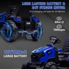 24V Kids Electric Car, 2 Seater Ride On Car for Kids, Excavator & Bulldozer, Electric Vehicle w/Trailer - 3 of 4