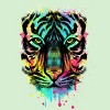 Girl's Design By Humans Hunting For Colors By clingcling T-Shirt - 2 of 3