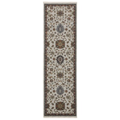 Oriental Weavers Aberdeen 751W1 Ivory/ Multi Indoor Area Rug - 2'3" x 7'6"