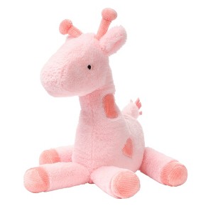 Lambs & Ivy Snuggle Jungle Pink Giraffe Plush Stuffed Animal Toy - Snuggles - 1 of 4