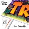 Beistle Plastic Jumbo Trick Or Treat Yard Sign, 11.75" x 3' 11", (1/Pkg) Multicolored - 4 of 4