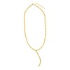 Adornia 14k Gold Plated Adjustable Serpent Lariat Y-Necklace - 4 of 4