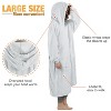 Catalonia Woman Ankle Length Blanket Hoodie Oversized Sweatshirt, Extra Long Fleece Soft Cozy Wearable Blanket Pullover, Cozy Gift Idea for Woman Wife - 4 of 4