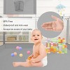 GOTGELIF 50"x50" 4-Panel Baby Playpen Foldable Playard with Basketball Hoop - 3 of 4