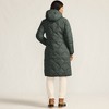Lands' End Women's FeatherFree Insulated Diamond Quilted Maxi Coat - 2 of 4