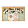 RugSmith Blue / Pink Machine Tufted Home Mason Jar Coir Doormat - 3 of 4
