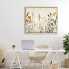 Stupell Industries Shades Of Yellow Flowers Floating Frame Canvas Art, Gold, 31" x 25" - 3 of 4