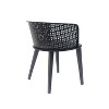 NicBex Patio Dining Chairs Set of 2,Outdoor Chairs with Iron Frame,Kitchen Chairs for Dining Room,Patio - 4 of 4