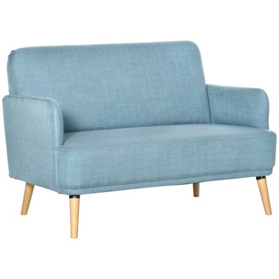 Target cheap blue couch