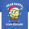 Boys' - SpongeBob SquarePants - Dear Santa Short Sleeve Graphic T-Shirt - 2 of 4
