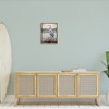 Stupell Industries Coastal Heron on Riverbank Floating Frame Canvas Art - 3 of 4