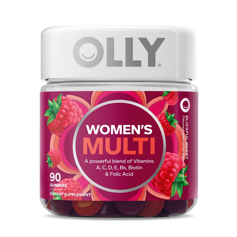 OLLY Women's Multivitamin Gummies - Berry, 1 of 16