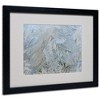Trademark Fine Art -Kurt Shaffer 'Frost Pattern #5' Matted Framed Art - 2 of 4