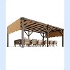 GustoWave 12'X 20' Outdoor Durable & Rot Resistant Wooden Pergola for Backyard, Garden, Deck - 2 of 4
