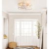 Airsurfer 16.5-Inch Gold/White Flush Ceiling Fans with Remote - 2 of 4