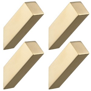 BWE Rectangle Bathroom Robe Hook and Towel Hook Knob in Stainless Steel - 1 of 4