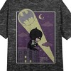 Batman Batsy with Bat Signal Women's Black Short Sleeve Crew Neck Sleep Shirt - 2 of 2