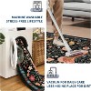 Butterfly Washable Rug - Non-Slip Floral Carpet, Soft Non-Shedding Low Pile Floor Mat for Nursery Dining Room - 2 of 4