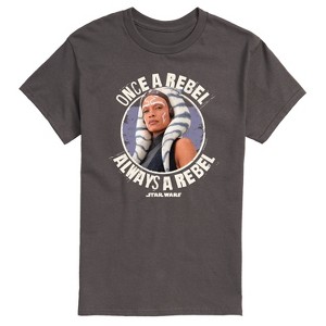 Men's - Star Wars - Once A Rebel Ahsoka Short Sleeve Graphic T-Shirt - 1 of 4