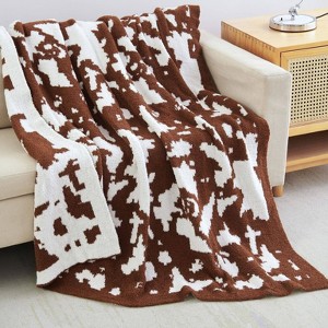 50"x60" Jacquard Knit Throw Blanket - Mantolok - 1 of 4