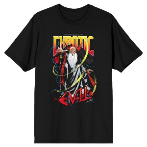 Dungeons & Dragons Chaotic Evil Crew Neck Short Sleeve Black Soot Women's T-shirt - 1 of 3