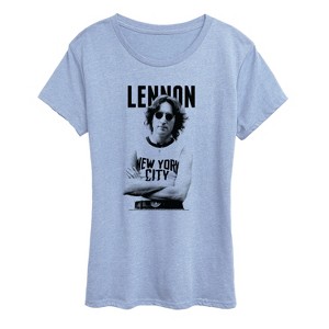 Women's - John Lennon - Lennon NYC Short Sleeve Graphic T-Shirt - 1 of 3