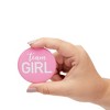 Juvale 24 Pack Gender Reveal Pins for Party Supplies, Blue and Pink Team Boy Team Girl Buttons, 2.25 In - 3 of 4
