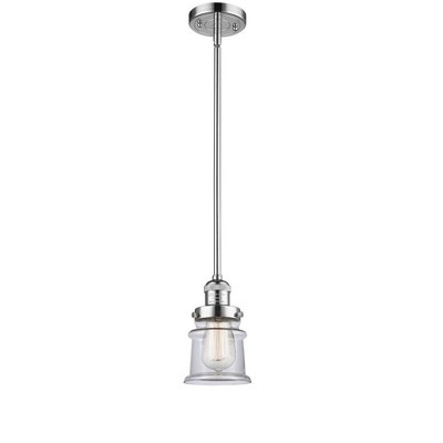 Canton - 1 Light Stem Hung Mini Pendant In Industrial Style-8.5 Inches Tall and 5.25 Inches Wide