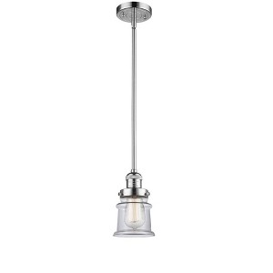 Canton - 1 Light Stem Hung Mini Pendant In Industrial Style-8.5 Inches Tall and 5.25 Inches Wide - 1 of 1