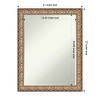 Amanti Art Florentine Gold Petite Bevel Wood Bathroom Wall Mirror 27.5 x 21.5 in. - 4 of 4