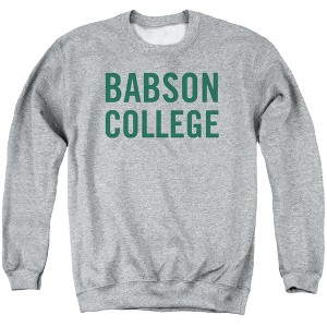 Babson College Official Stacked Adult Crewneck Sweatshirt - 1 of 4