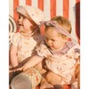 Deux par Deux Girl Printed Organic Cotton Dress and Bloomer Set Peach with Pears - 2 of 4