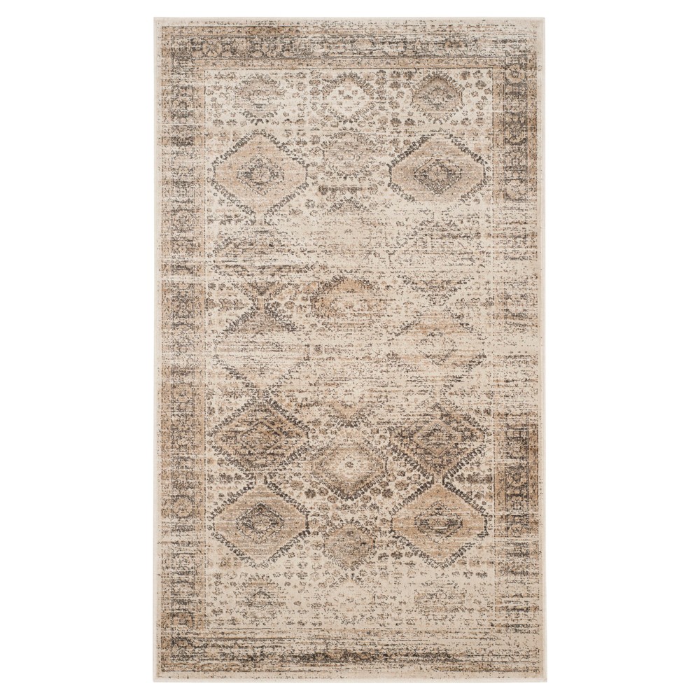 Maxwell Vintage Accent Rug - Stone ( 2'x3' ) - Safavieh