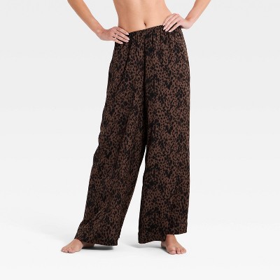 Women's Satin Pajama Pants - Auden™ : Target