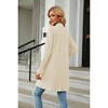 Women's Cardigans Casual Lightweight Long Sleeve Open Front Cardigan Sweaters for Women - 2 of 4