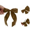 Unique Bargains Fashion Double Ribbon Hair Clips Hairdo Clip 2 Pcs - 2 of 4