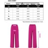 Women's High Waisted Pants Wear to Work Casual Sport Wide Leg Trousers for Women - 4 of 4