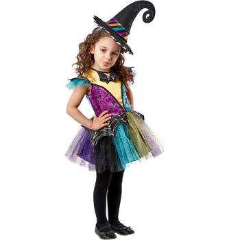 Rubies Girls Patchwork Witch Toddler Costume